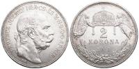 František Josef I. 1848 - 1918, 2 Koruna 1913 KB