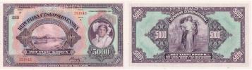 5000 Koruna 1920