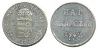 6 Krejcar (Hat krajczár) 1849 NB