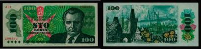 100 Koruna 1989