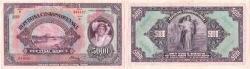 5000 Koruna 1920