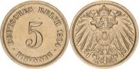 5 Pfennig 1904 G