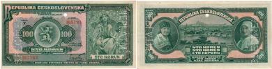 100 Koruna 1920