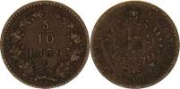 5/10 kr. 1859 V "R"