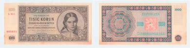 1000 Koruna 1945