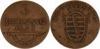 3 Pfennig 1825 KM 133.2