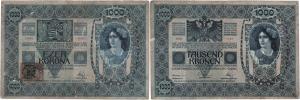 1000 Koruna 1902 - kolkovaná