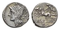 C. Coelius Caldus  Denarius circa 104