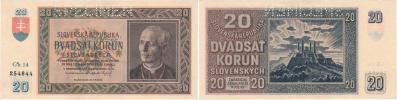 20 Koruna 1939