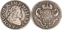 X Soldi (1/2 Lira) 1713