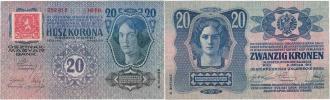 20 Koruna 1913 - kolkovaná