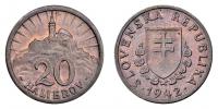 20 Haléř 1942 (CuZn)