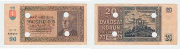 20 Koruna 1939