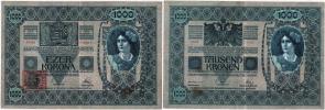 1000 Koruna 1902 - kolkovaná