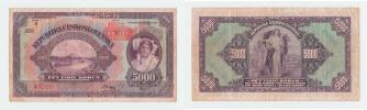 5000 Koruna 1920 - přetisk