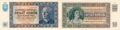 10 Koruna 1939