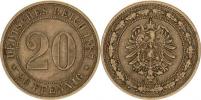 20 Pfennig 1887 A "R"