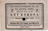 Huszt (Chust) - 2 Koruna 1919