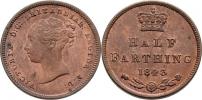 1/2 Farthing 1843