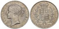 Victorie (1837-1901). Crown 1845. KM-741. n. hr.