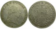 František II. 1792-1835 tolar 1820 C Praha-Stöhr MKČ 2025, nep.just.