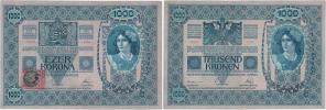 1000 Koruna 1902 - kolkovaná