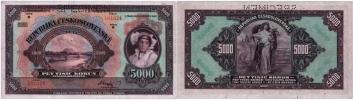 5000 Koruna 1920