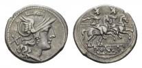 Anonymous  Denarius circa after 211