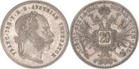 20 kr. 1868 b.zn.